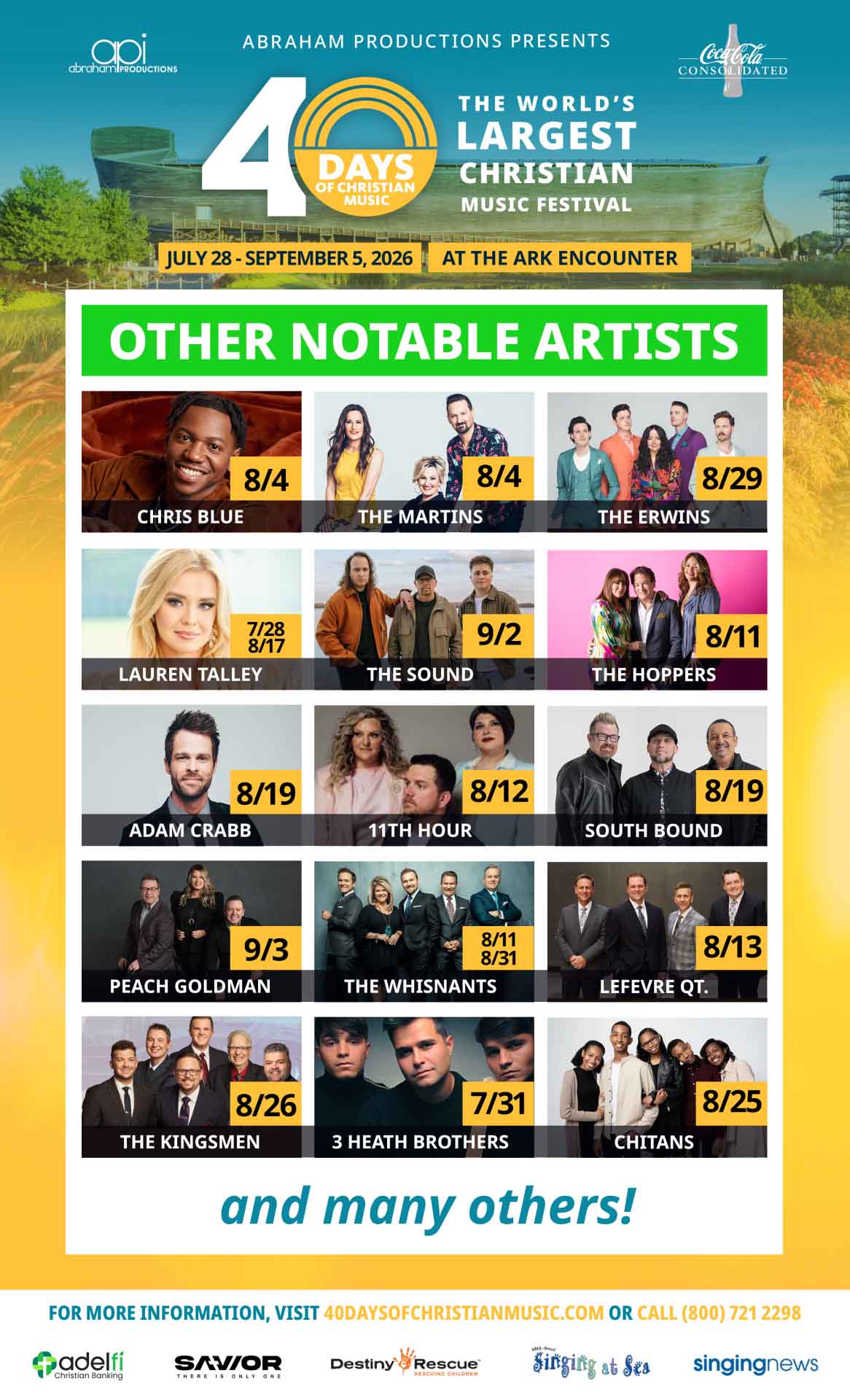 40 Days Of Christian Music | Bluegrass / Faith CountrySouthern Gospel